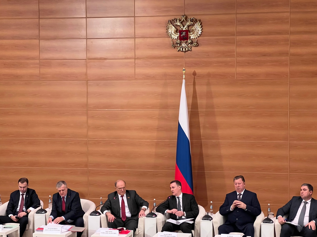 Сегодня в Госдуме состоялась встреча депутатов фракции КПРФ с министром сельского хозяйства России Дмитрием Патрушевым. 